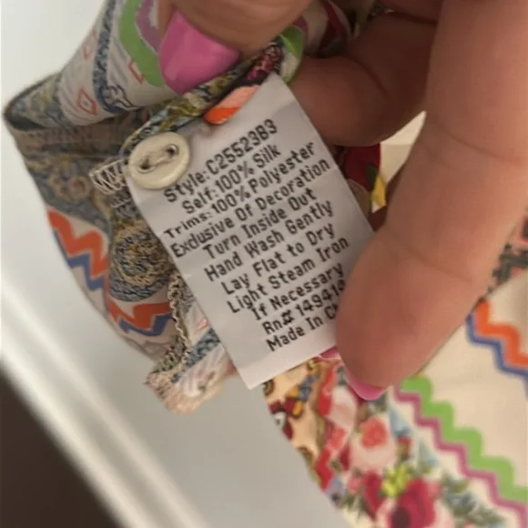 JOHNNY WAS Stano Monroe tunic M - Picture 13 of 16